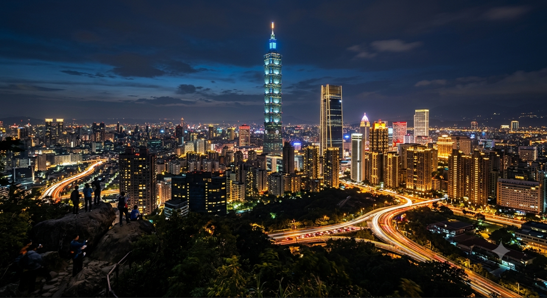 台北夜景圖